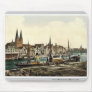 General view, Lubeck, Germany classic Photochrom Mousepads