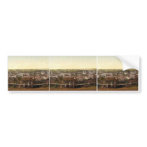 General view, Miskolez, Hungary, Austro-Hungary cl Bumper Sticker