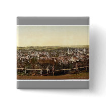 General view, Miskolez, Hungary, Austro-Hungary cl Pinback Button