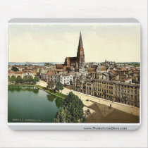 General view, Schwerin, Mecklenburg-Schwerin, Germ Mouse Pad