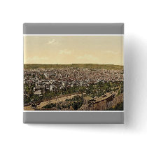 General view, Stuttgart, Wurtemburg, Germany class Pinback Buttons