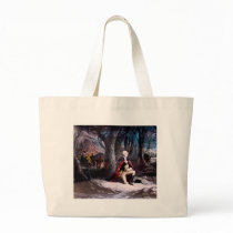 General Washington Praying at Valley Forge, PA Canvas Bags