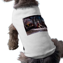 General Washington Praying at Valley Forge, PA Pet Tshirt
