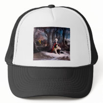 General Washington Praying at Valley Forge, PA Trucker Hat