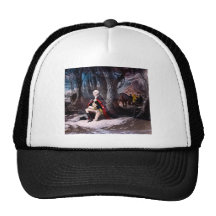 General Washington Praying at Valley Forge, PA Mesh Hat
