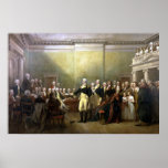 General Washington Resigning His Commission Print