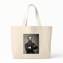 General William Tecumseh Sherman, 1865. Canvas Bags