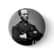 General William Tecumseh Sherman, 1865. Pin