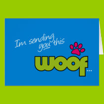 General  Woof Card cards