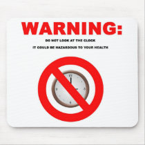 General Work Warning mousepads