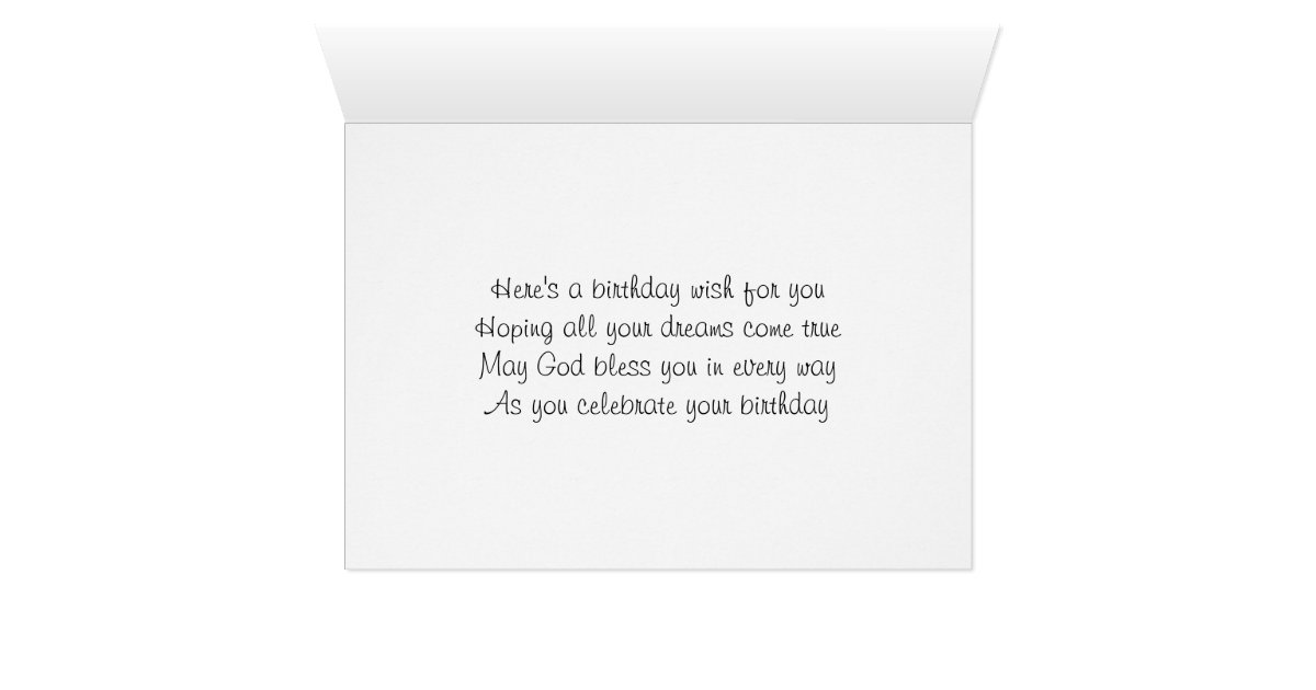 Generic Birthday Card Yellow Zazzle