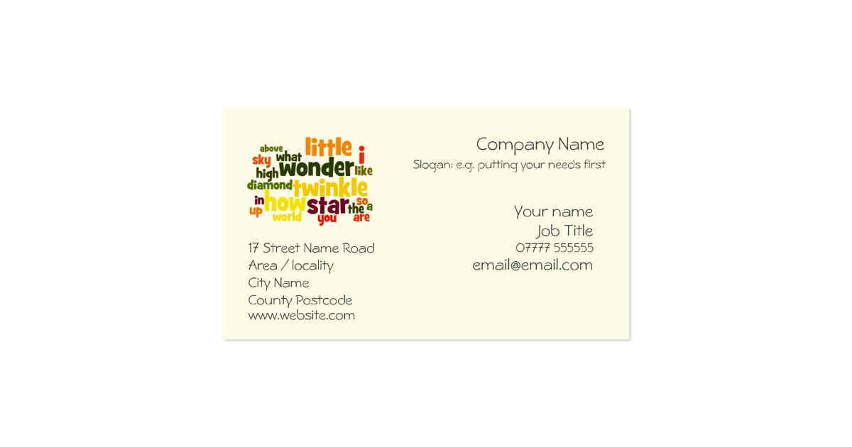 generic business card template generic business card template zazzle generic business card template generic business card template zazzle