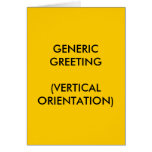 Generic Card