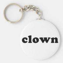 Generic CLOWN T shirt for Halloween Keychains