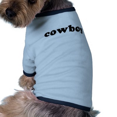 Generic Cowboy T shirts Pet T Shirt by HalloweenFun
