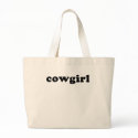 Generic COWGIRL T shirt bags