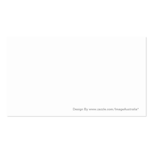 Generic Gray and White Corporate Business Card (back side)