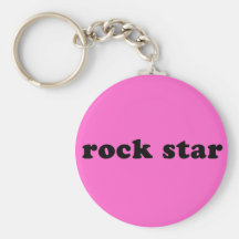 Generic ROCK STAR T shirt Keychains