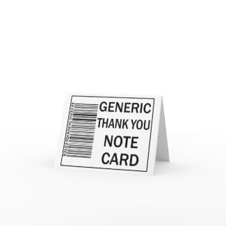 Generic Thank You Note Card Southern Style card
