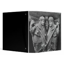 Generosity and Charity piercing two Vices 3 Ring Binder