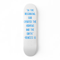 Genesis 1:1 skateboard