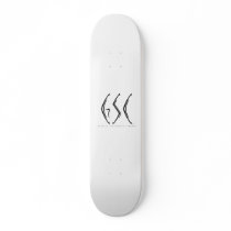 Genesis GSC Logo Skateboard Deck by genesissk8co Genesis GSC Logo Skateboard Deck