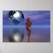 Genesis Mother Eqarth Protector Posters