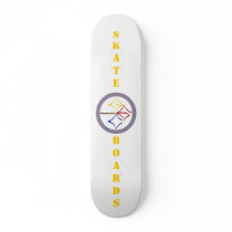 genesisSk8Co. GeneSteelers Deck skateboards by genesissk8co genesisSk8Co. GeneSteelers Deck skateboards