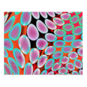 Genetic Art Psychedelic Blobs Purple Green posters