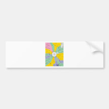 Genetic Code For Amino Acids (Chart Wheel) Bumper Stickers