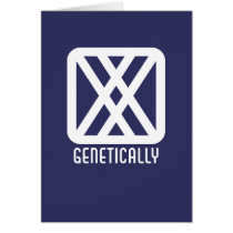 Genetically : Female Dark Card by jamieco Genetically : Female Dark Card