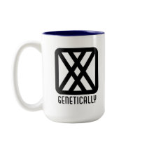 Genetically : Female Mug by jamieco Genetically : Female Mug