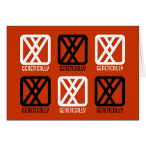 Genetically : Male Card by jamieco Genetically : Male Card