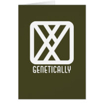 Genetically : Male Dark Card by jamieco Genetically : Male Dark Card