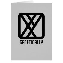 Genetically : Male Light Card by jamieco Genetically : Male Light Card