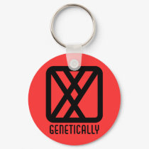 Genetically : Male Light Keychain