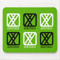 Genetically : Male Mousepad by jamieco Genetically : Male Mousepad