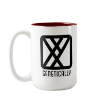 Genetically : Male Mug
