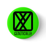 Genetically : Male Round Light Button