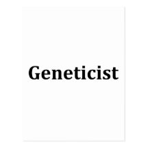 geneticist post cards