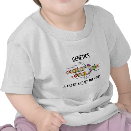 Genetics A Facet Of My Identity (DNA Replication) T-shirts