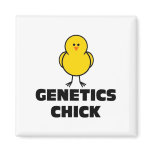 Genetics Chick Fridge Magnets