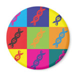 Genetics Pop Art Refrigerator Magnets