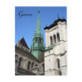 geneva cathedral post card