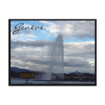 genève jet d'eau postcards