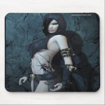 Geneveve mousepad by crazyjane Geneveve mousepad