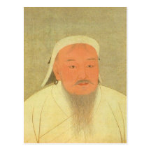 Genghis Khan Postcard