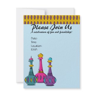 Genie Bottles 2010 invitation