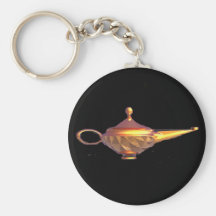 Genie Lamp Key Chains