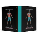 Genitals Dance Vinyl Binder